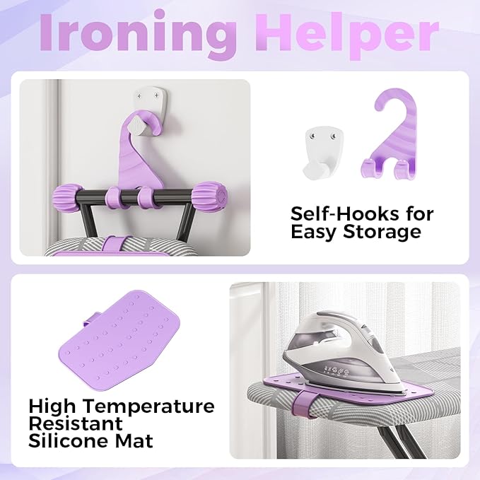 KINGBOARD Ironing Board, Compact Iron Board