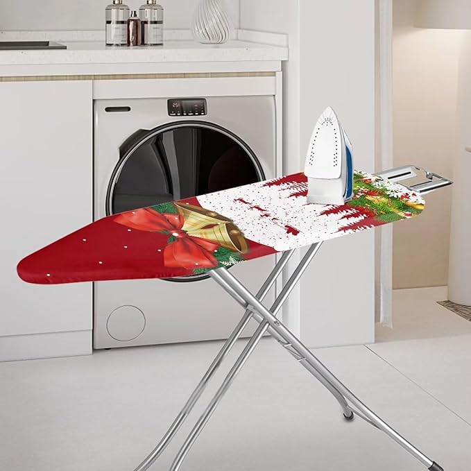 Christmas Bowknot Ironing Board Covers Fits Standard Sizes Ironing Board