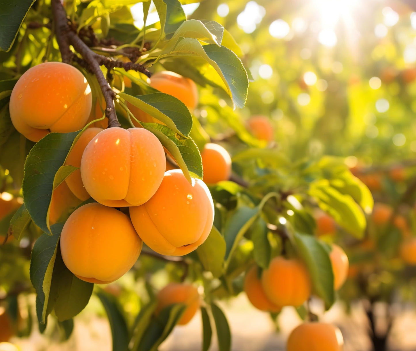 5 Apricot Tree Seeds for Planting (Prunus armeniaca) – Grow Sweet Fruit Trees at Home, Spring Blossoms, Summer Harvest, Heirloom Seeds for Garden, Backyard Orchard Starter
