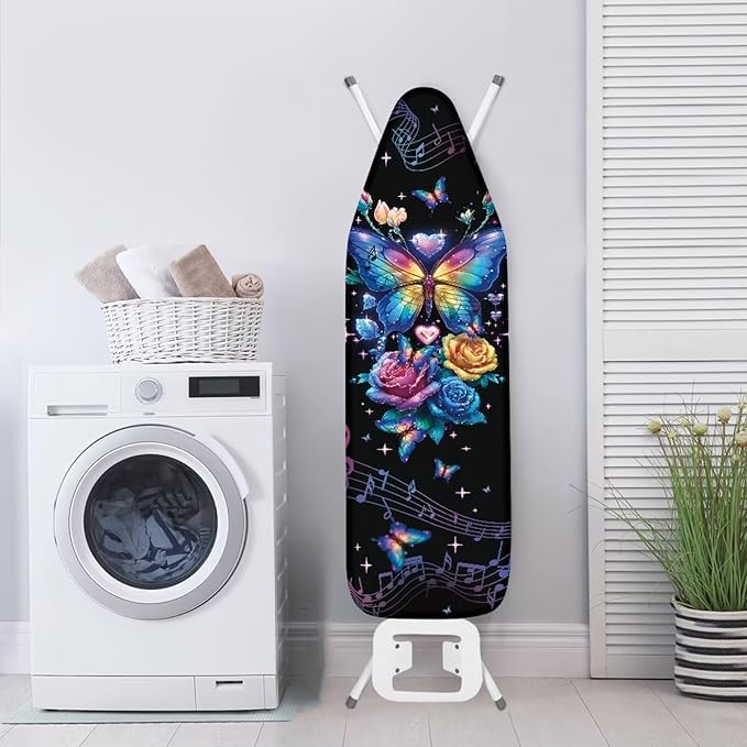Waterproof Ironing Board Cover Buttefly Print Iron Board Cover