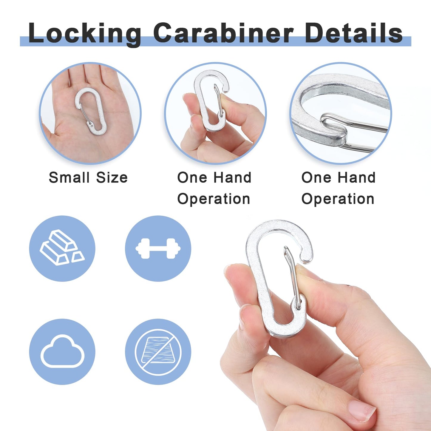 4PCS ID Holder Keychain with Stretchable Spiral Wristband and Carabiner Clip, Transparent Card Holder Keychain, Retractable Wrist Coil ID Badge Holders for Gym Sports Camping Women Men