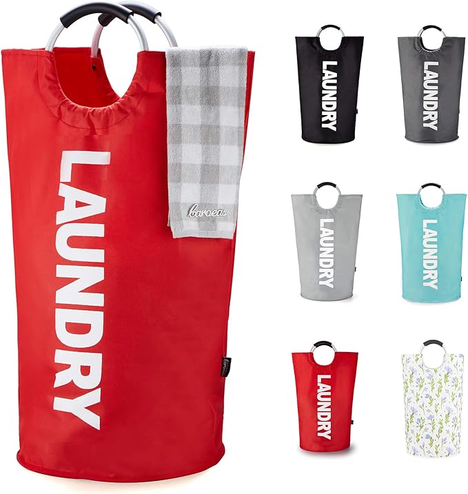 Caroeas 125L Laundry Basket, Large Laundry Hamper, Laundry Bag