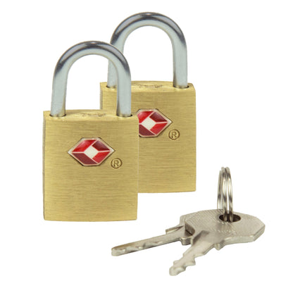 Travelon TSA Set of 2 Padlocks Luggage Locks