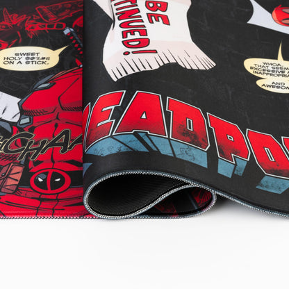 Grupo Erik XXL Mouse Pad - Marvel Deadpool Gifts | Gaming Desk Mat 31.5 x 13.8 inches, Non-Slip Rubber Keyboard & Mouse Mat Large | Gaming Gifts Gamer