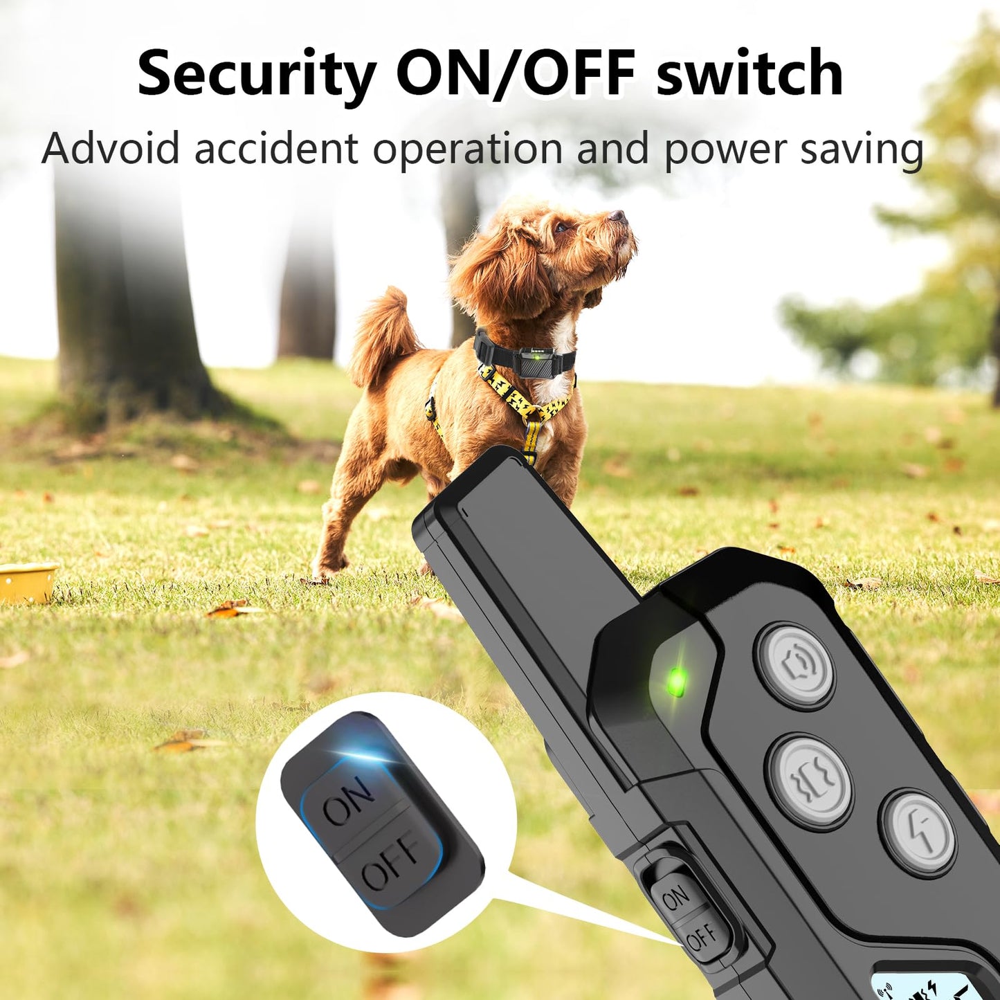 Snsng Shock Collar for Dogs, Dog Training Collar with Remote Control for 2 Dogs, 3 Training Modes with Beep, Vibration and Satic, Waterproof, Rechargeable E Collar for Large Medium Small