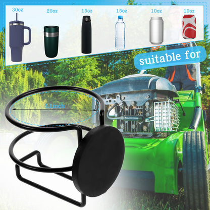 Magnetic Cup Holder, 3 Pack Portable Cup Holder for Tractor Mower Truck Car Fridge, Magnet Cup Drink Holder