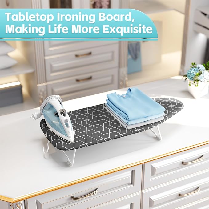 Small ironing board tabletop