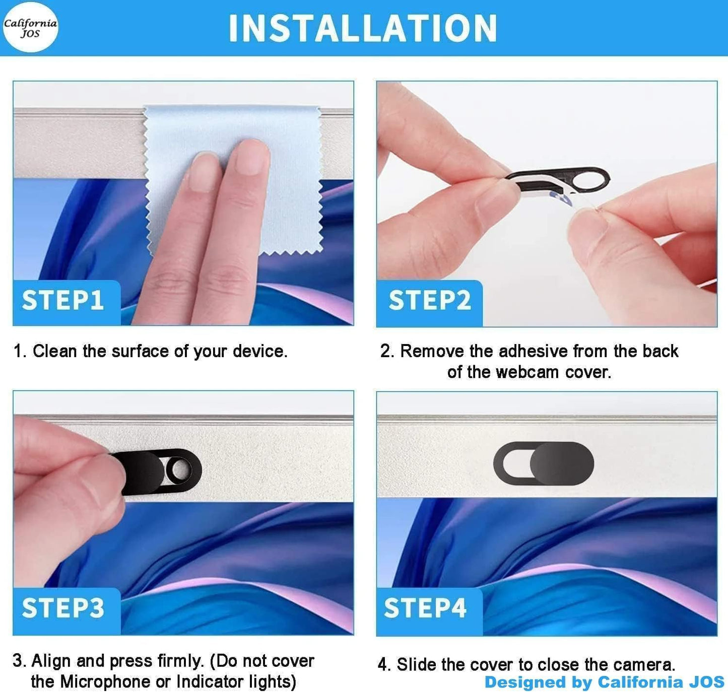 12 PCS Ultra-Thin Webcam Cover Slide for Laptop iPhone iPad MacBook Pro Computer iMac Cell Phone(Tesla Model 3/Y Interior Cabin Camera) PC Accessories Camera Blocker Slider, Great for Privacy