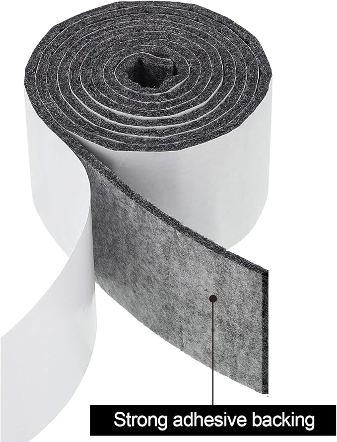 Shappy 2 Packs 120 x 2 x 0.12 Inch Felt Strips
