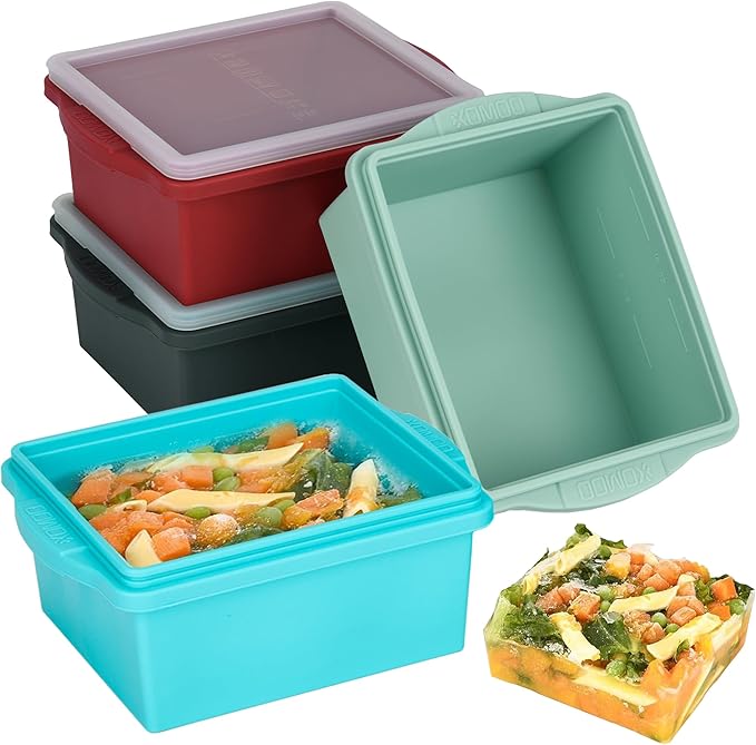 2 Cup Silicone Freezer Trays
