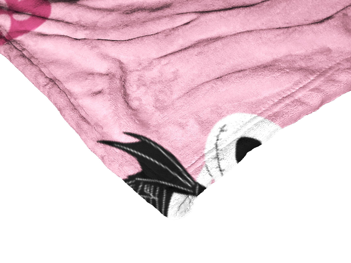 Disney Nightmare Before Christmas Silk Touch Throw Misfit Tango 50" x 70" Fleece Blanket