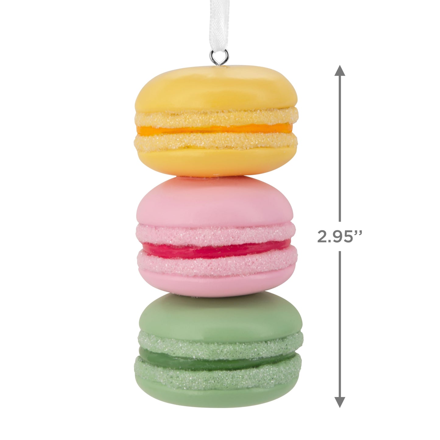 Hallmark Christmas Ornament, Stack of Macarons Ornament, Food Gifts