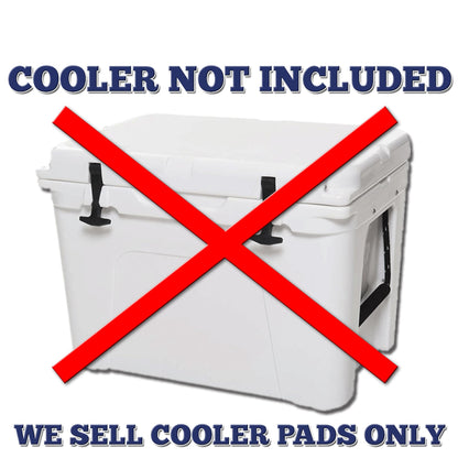 USATuff SeaDek EVA Mat Cooler Pad fits YETI 45 Tundra | Peel & Stick Application | Non Slip Comfort Accessories - US Flag (StormGray-Black)