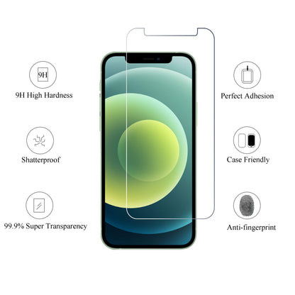 Ailun Screen Protector for iPhone 16 / iPhone 15 / iPhone 15 Pro [6.1 Inch] Display 3 Pack Tempered Glass, Dynamic Island Compatible, Case Friendly [Not for iPhone 16 Pro 6.3 Inch].