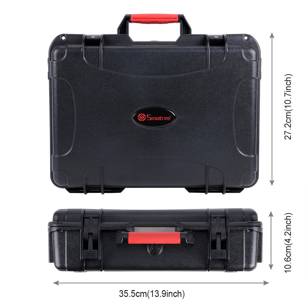 Smatree 10.2L Waterproof Carrying Case Compatible for Mavic Platinum/Pro Mavic-Fly More Combo (Not fit for Mavic 2 Pro/Zoom)