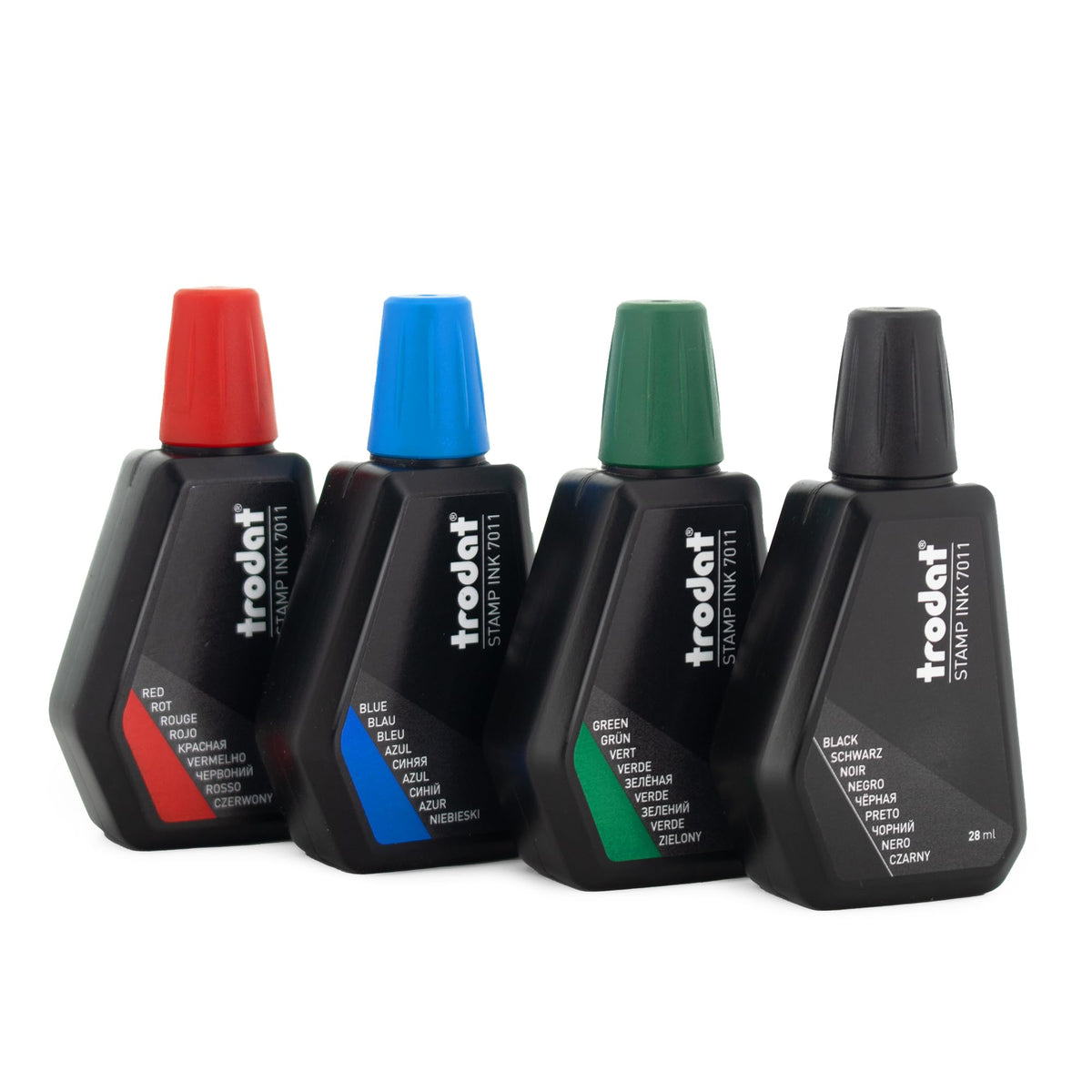 Stamp Pro Pink Self Inking 3 Line Custom Stamp – Personalized Name or Text Stamp for Home, School, Crafts & Business Use