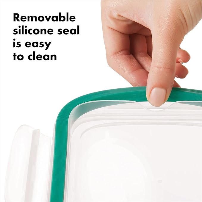 OXO Good Grips 1.6 Cup Smart Seal Leakproof Glass Rectangle Airtight Food