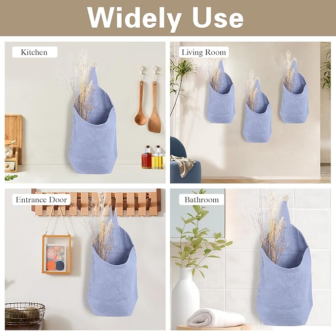 100% Linen Hanging Bags