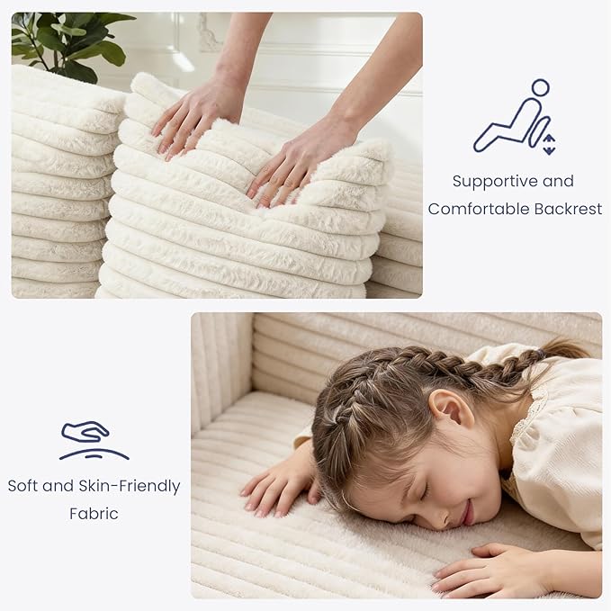 3-in-1 Convertible Sofa Bed: Boneless Loveseat Sleeper & Folding Couch Bed