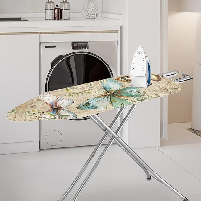 Vintage Butterfly Ironing Board Cover, Ironing Board Pad Cover Protector