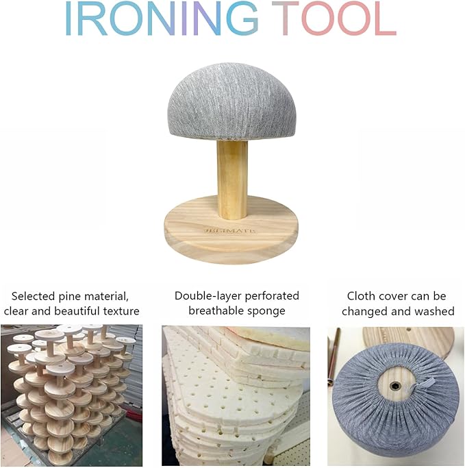 Bra Wooden Ironing Board is Used