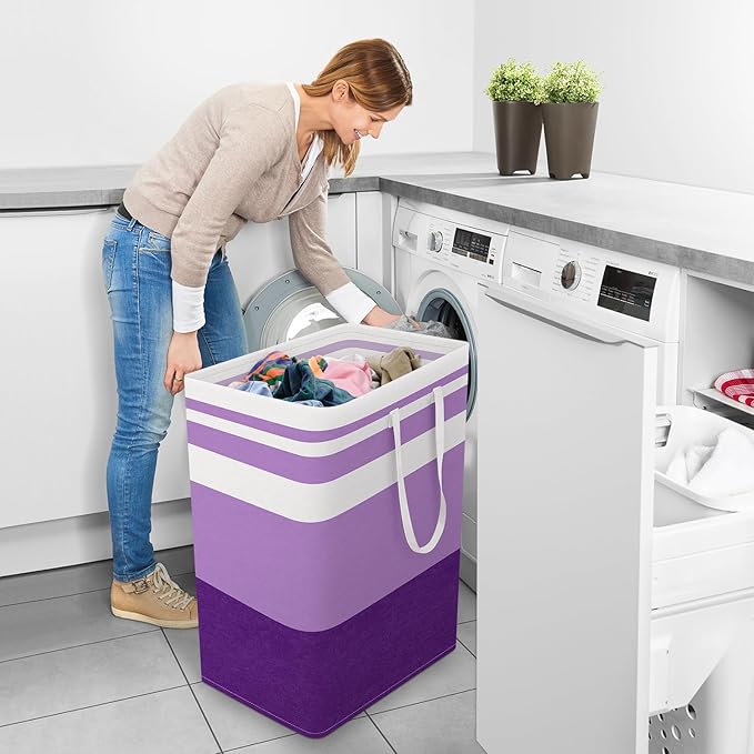 StorageRight Large Collapsible Laundry Basket Hamper