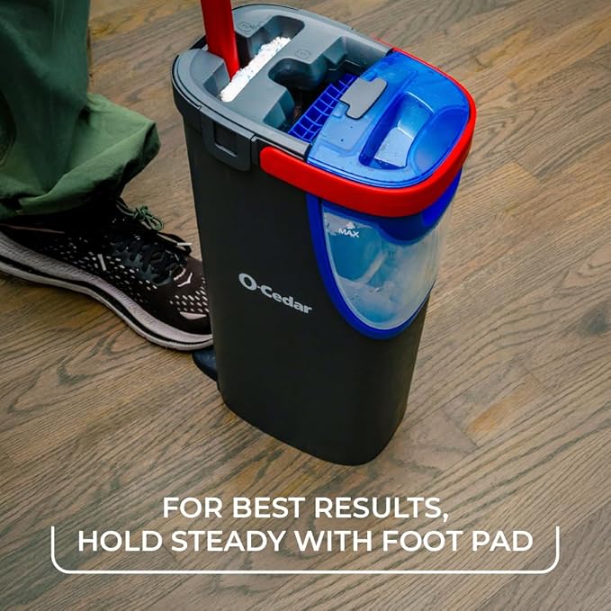 O-Cedar H2prO Flat Mop System | Quick Cleaning Tool | Clean