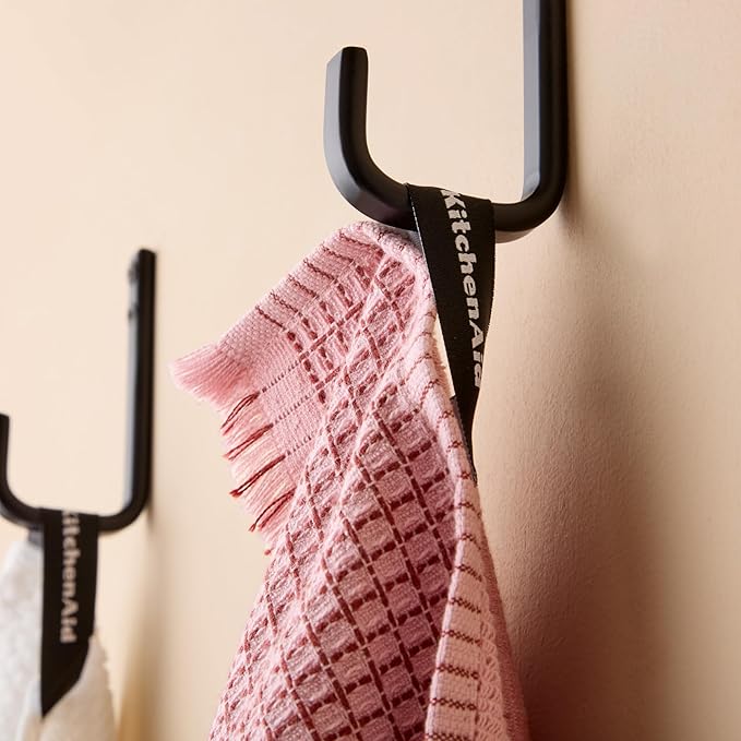 KitchenAid Gourmet Series Gridlines Kitchen Towels 3-Pack Set, 100% Cotton