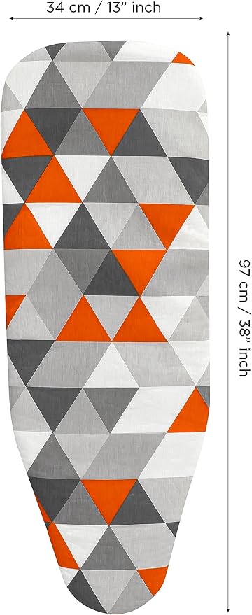 Mabel Home Ironing Board Padded Cover, 100% Cotton