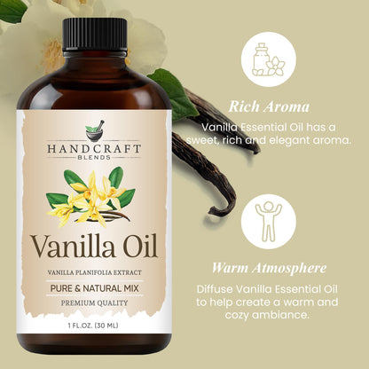 Handcraft Blends Lavender Essential Oil – Huge 4 Fl Oz – 100% Pure and Natural – Premium Grade Essential Oil for Diffuser and Aromatherapy, Skin, Massage, Candle and Soap Making Fragrance
