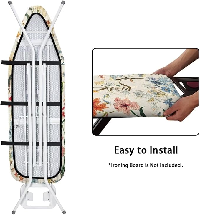 Cute Flower Ironing Board Cover Pad Cover