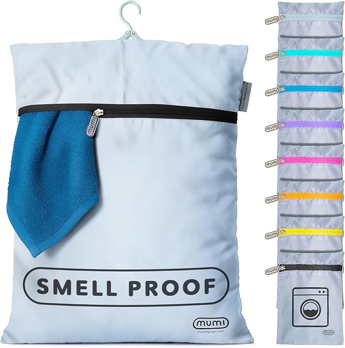 MUMI Travel Laundry Bag – Moisture & Smell-Proof Clothes Bag