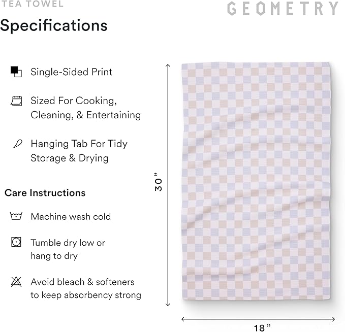 GEOMETRY Kitchen Tea Towels