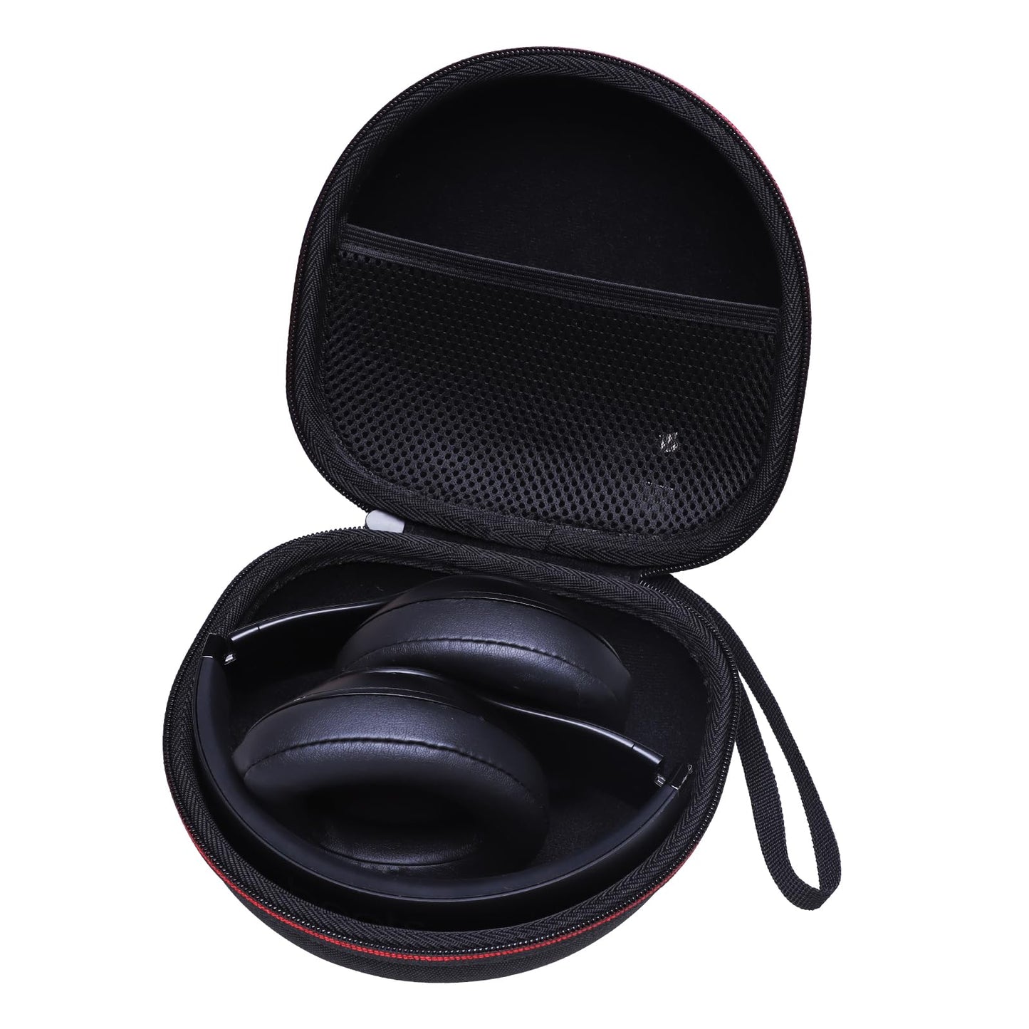 Headphone Headset Case for Beats Studio Pro/JLab JBuds Lux ANC/JBL/TOZO/BERIBES/Picun/KVIDIO Noise Cancelling Over-Ear Foldable Headphones, Black