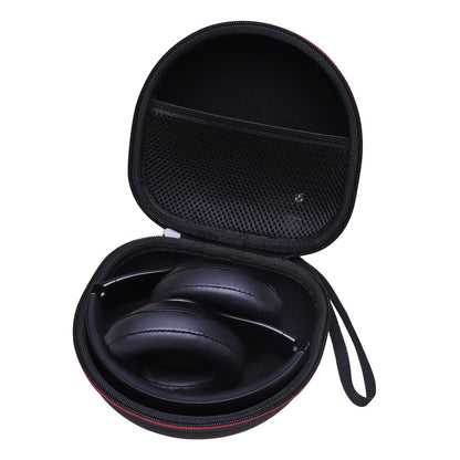 Headphone Headset Case for Beats Studio Pro/JLab JBuds Lux ANC/JBL/TOZO/BERIBES/Picun/KVIDIO Noise Cancelling Over-Ear Foldable Headphones, Black