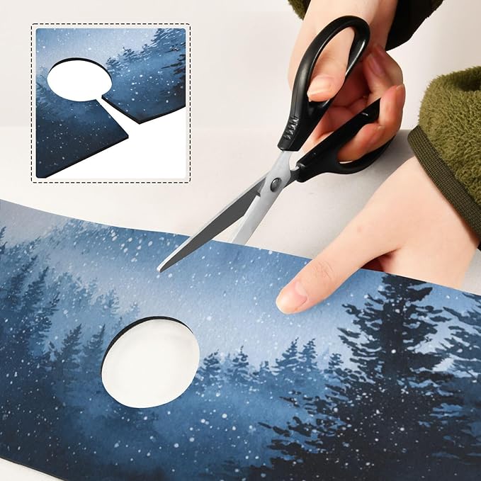 Kitchen Sink Splash Guard 1 PC 14.7 Inch Sink Faucet Mat Splash Guard