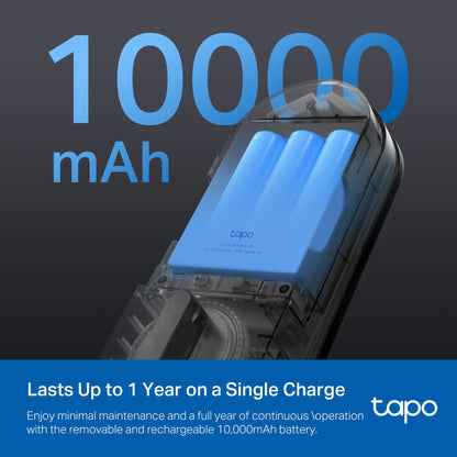 TP-Link Tapo Smart Door Lock, Deadbolt | Keyless Entry, Fingerprint Recognition, Touchscreen Keypad & in-App Monitoring with Scheduled Access | 1-Year Rechargeable Battery | BHMA Grade 2 | Tapo DL110