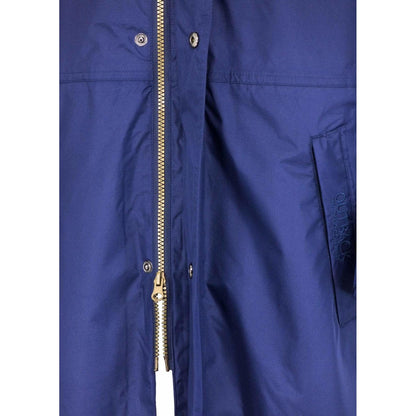 Outback Trading Company Unisex 2406 Pak-A-Roo Duster Waterproof Windproof Seam-Sealed Long Sleeve Rain Coat, Navy, X-Large