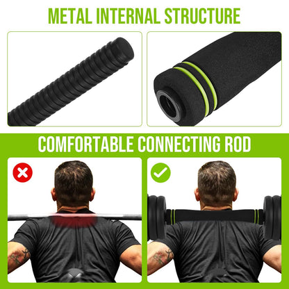 66Lbs Adjustable Dumbbell Set for Home Gym, 4-in-1 Free Weights Set with Connector, Used As Push Up Stand, Adjustable Barbell, Kettlebells for Women & Men, Non-Slip Grip, Space-Saving