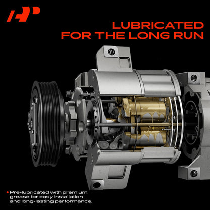 A-Premium Air Conditioner AC Compressor with Clutch Compatible with Kia Sorento 2014-2015 2.4L