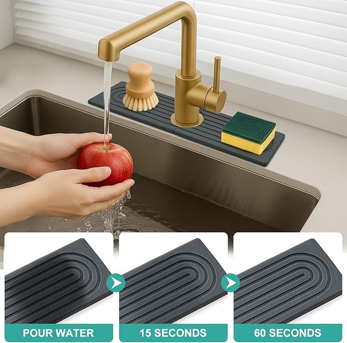 Small Quick Drying Stone Sink Protectors