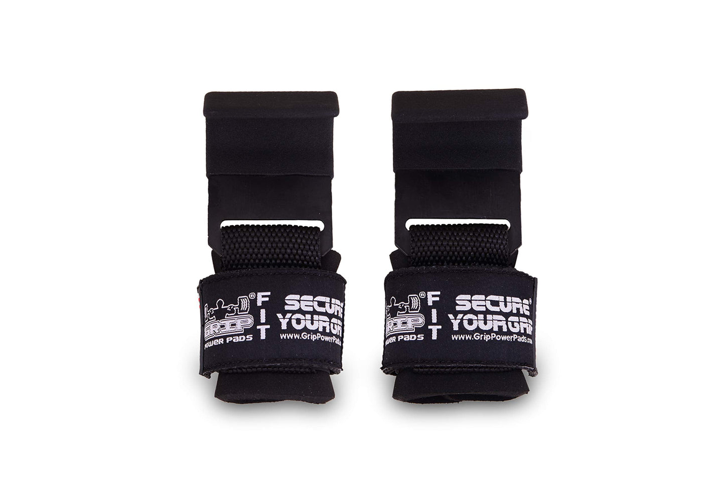 Weight Lifting Hooks Heavy Duty Lifting Wrist Straps Pull Ups Deadlift Straps Power Lifting Grips Padded Workout Straps for Weightlifting Gym Gloves for Men & Women Premium Workout Equipment