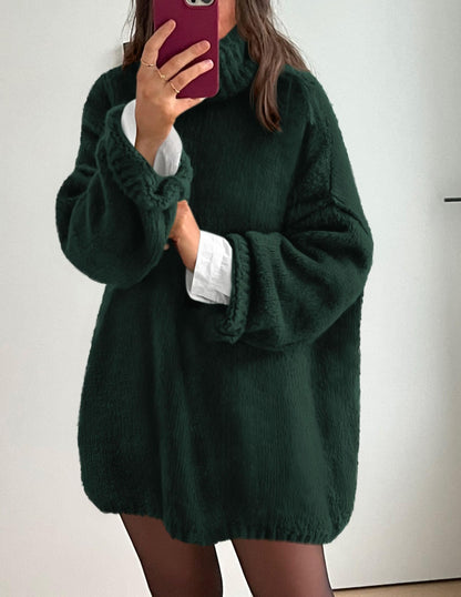 PRETTYGARDEN Oversized Sweaters for Women 2025 Chunky Turtleneck Sweater Fall Clothes Long Sleeve Tops Winter Clothing
