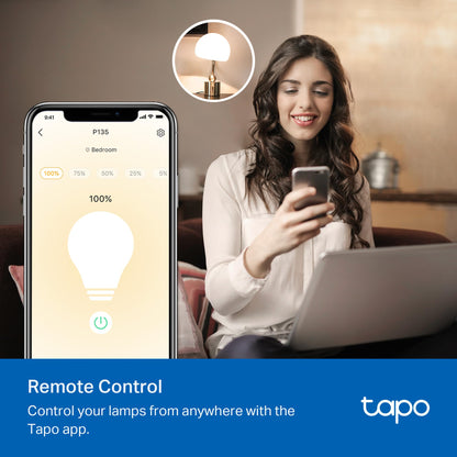 TP-Link Tapo Smart Plug Mini 15A, Smart Home Wi-Fi Plug, Super Easy Setup, Compatible with Alexa & Google Home, No Hub Required, UL Certified, 2.4G WiFi Only, White, Tapo P105(4-Pack)
