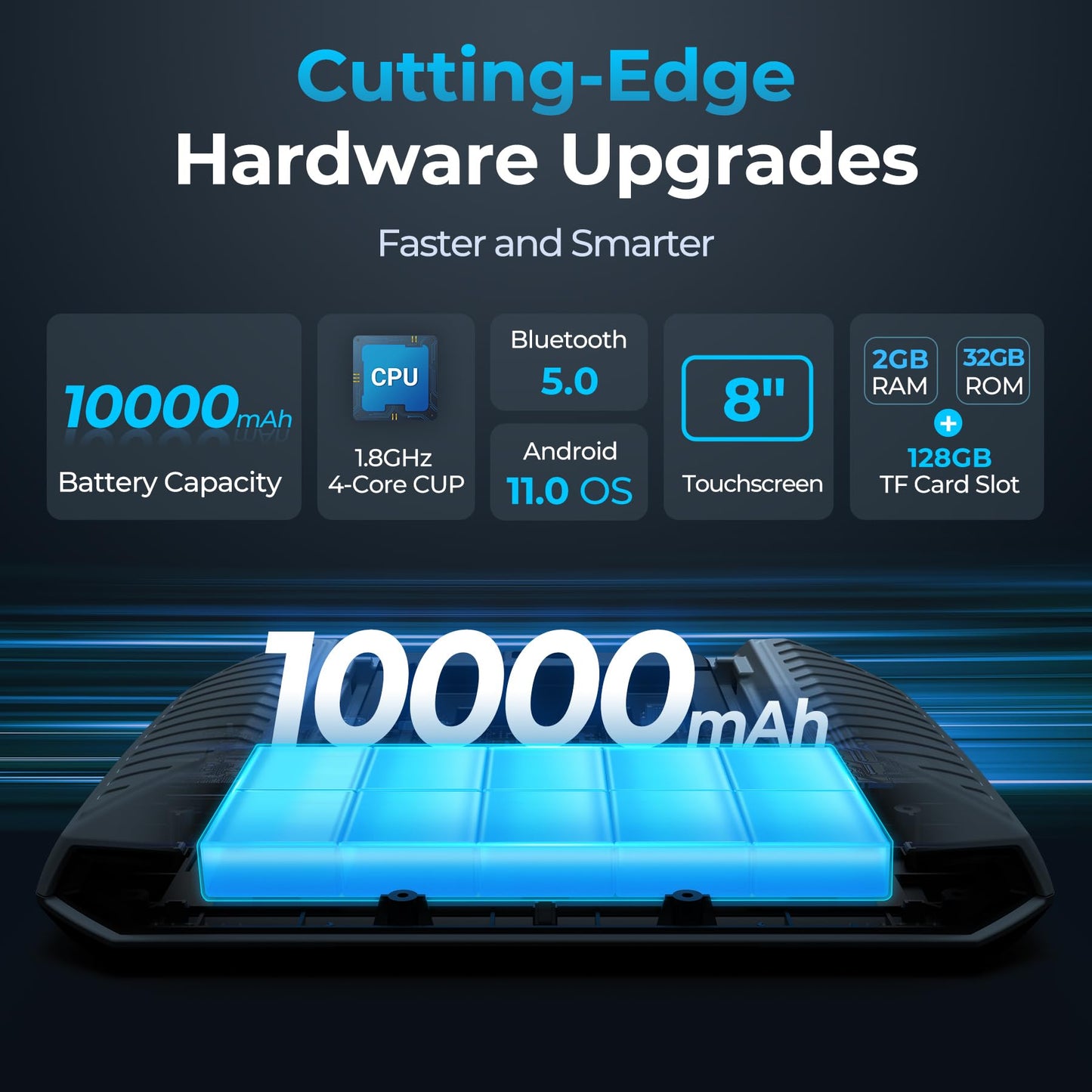 TOPDON Bidirectional Scan Tool, 2024 New ArtiDiag900 Lite Automotive Diagnostic Tool for Full System, Scanner for Car with Active Test, 8 Reset, Wireless OBD2 Scanner Diagnostic Tool for All Vehicles