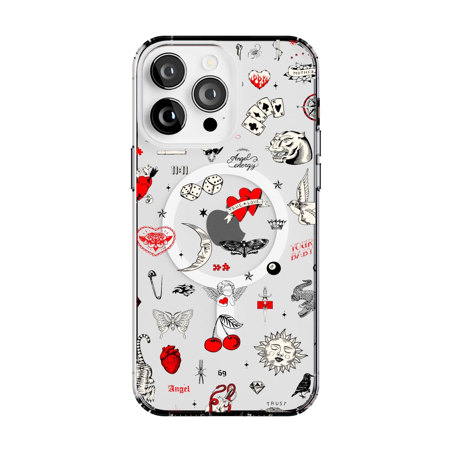 Casely iPhone 14 Pro Max Case | Fit Check | Neutral Checkerboard | Compatible with MagSafe | Classic Ultra Slim Design