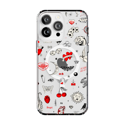 Casely iPhone 14 Pro Max Case | Fit Check | Neutral Checkerboard | Compatible with MagSafe | Classic Ultra Slim Design