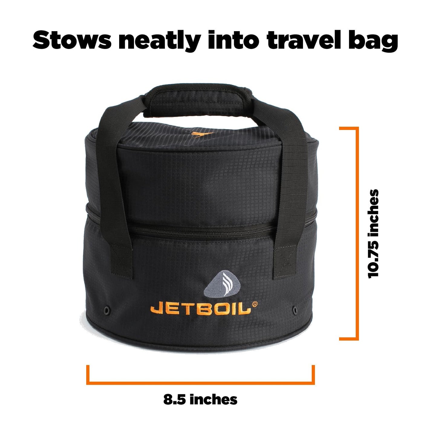 Jetboil Genesis Basecamp Camping and Overlanding Stove Cooking System with Camping Cookware Grey