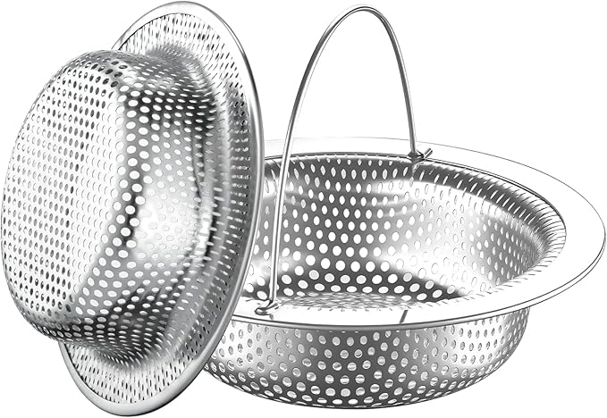 2 Pack 4.5" Kitchen Sink Strainer