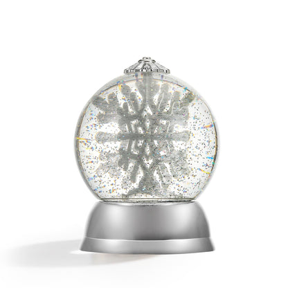 Snow Globe，6.5" Christmas Snow Globes, with Swirling Glitter, Battery Operated, Spinning Water Glitters, 2025 Tabletop Figurine for Adults Unique, Kids, Women, Girls, Christmas Decorations Indoor